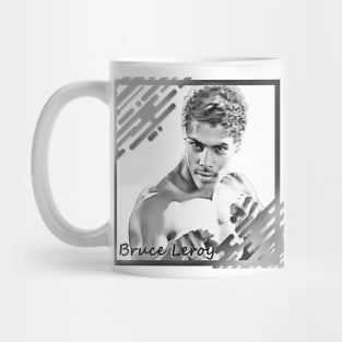 Bruce Leroy in Black & White Frame Concept Mug